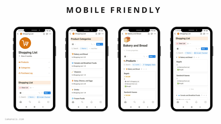 Mobile friendly