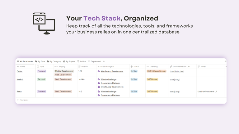 Tech Stack